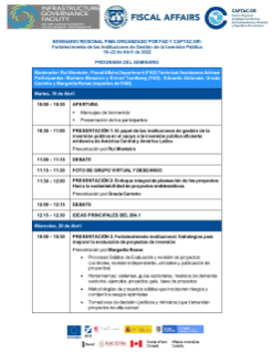 CAPTAC-DR Webinar: Public Investment Management