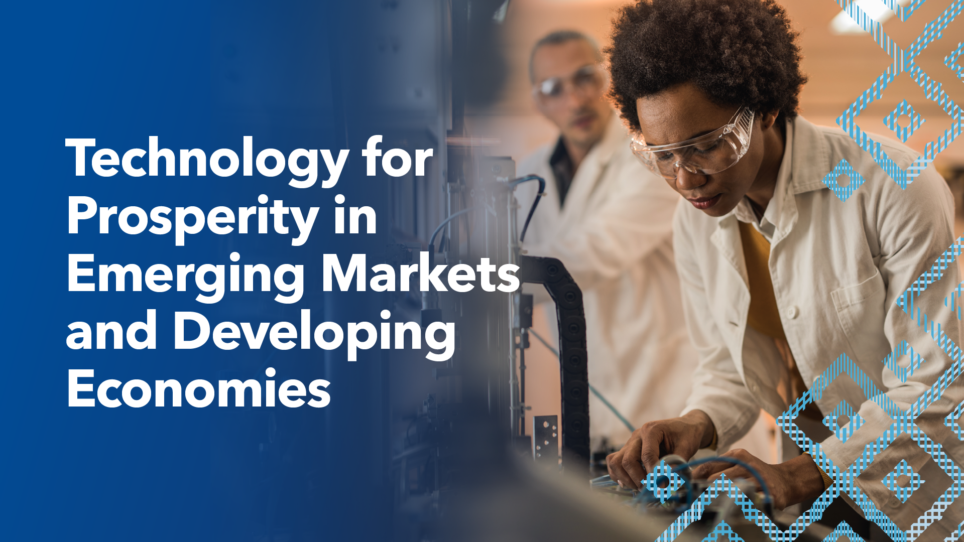 Icon representing Technology for Prosperity in Emerging and Developing Countries