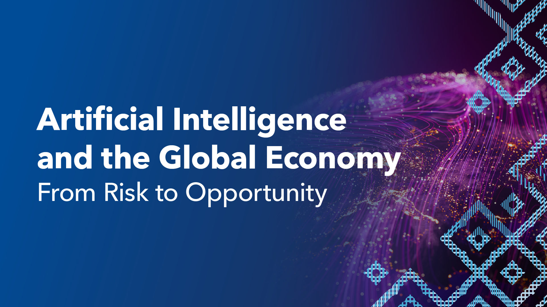 Icon representing AI and the Global Economy: From Risk to Opportunity