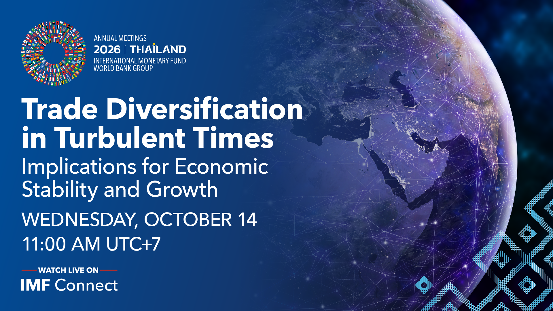 Icon representing Trade Diversification in Turbulent Times: Implications for Economic Stability and Growth