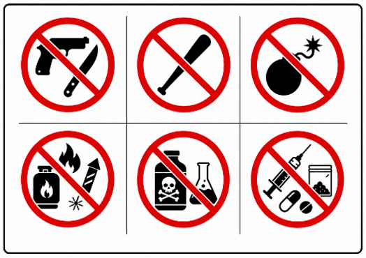 Prohibited Items