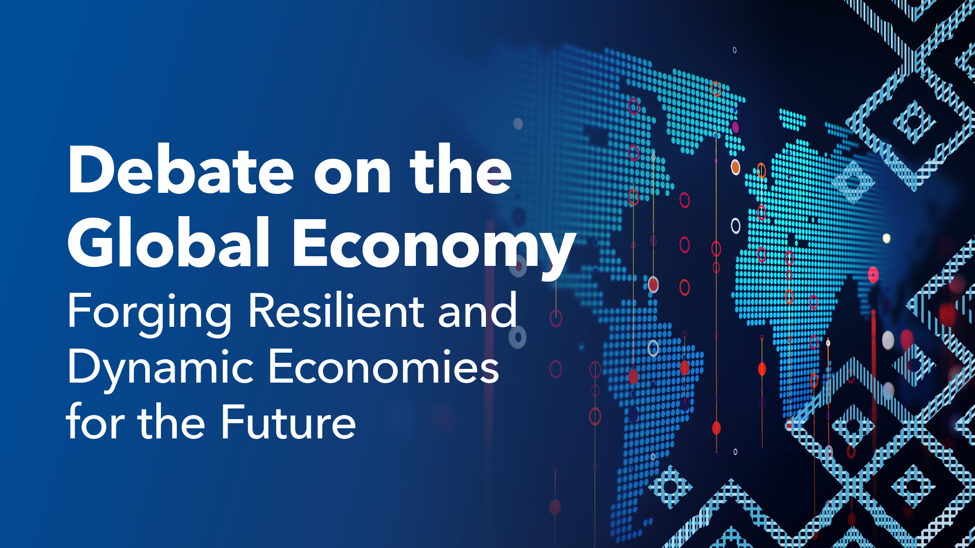 Icon representing Debate on the Global Economy: Forging Resilient and Dynamic Economies for the Future