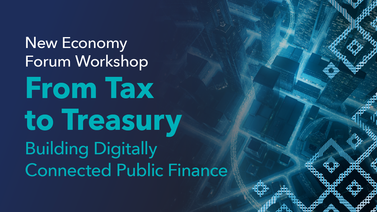 Icon representing New Economy Forum Workshop: From Tax to Treasury: Building Digitally Connected Public Finance