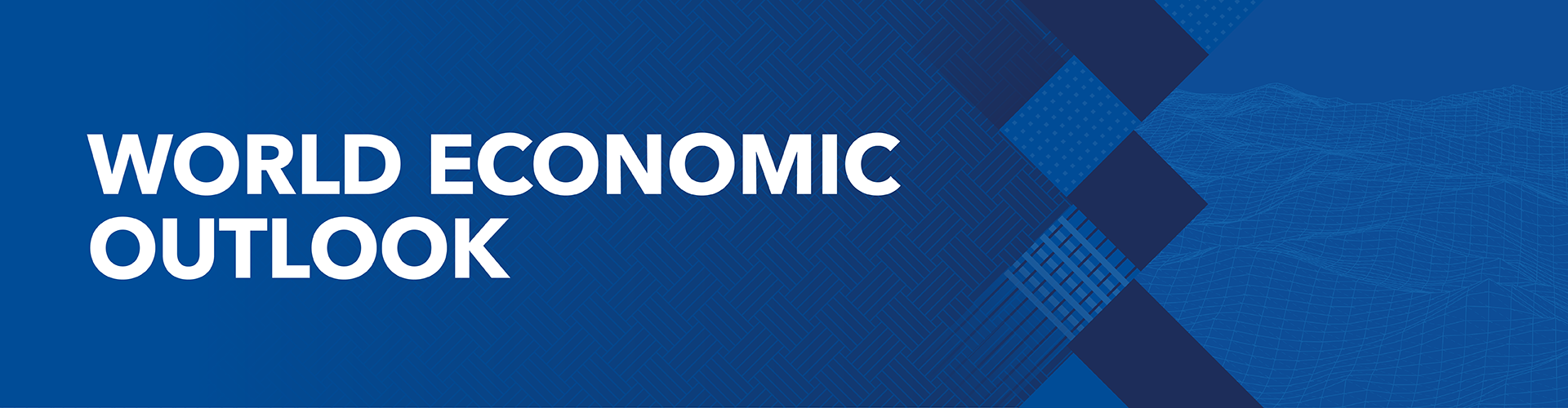 World Economic Outlook banner