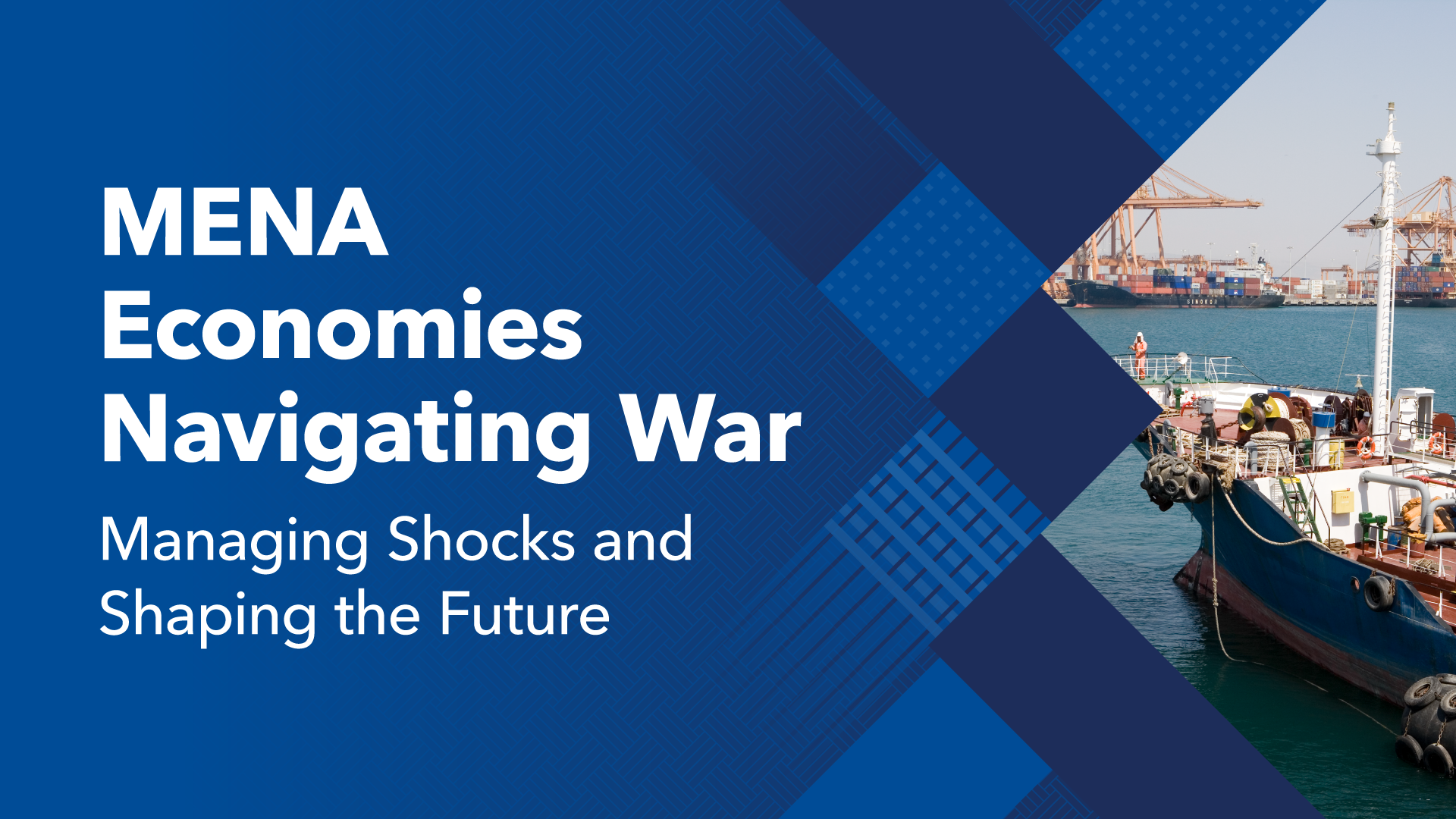 Icon representing MENA Economies Navigating War: Managing Shocks and Shaping the Future
