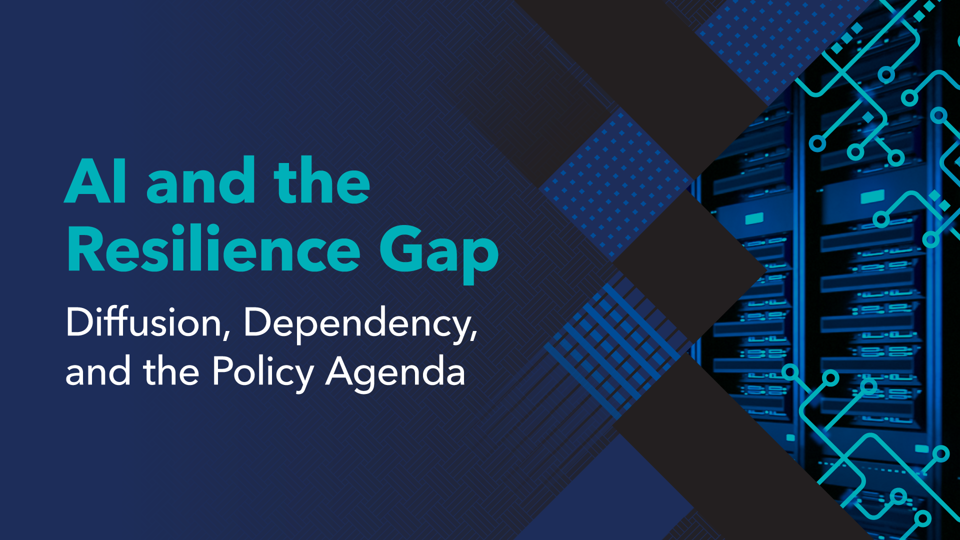 Icon representing New Economy Forum: AI and the Resilience Gap: Diffusion, Dependency, and the Policy Agenda