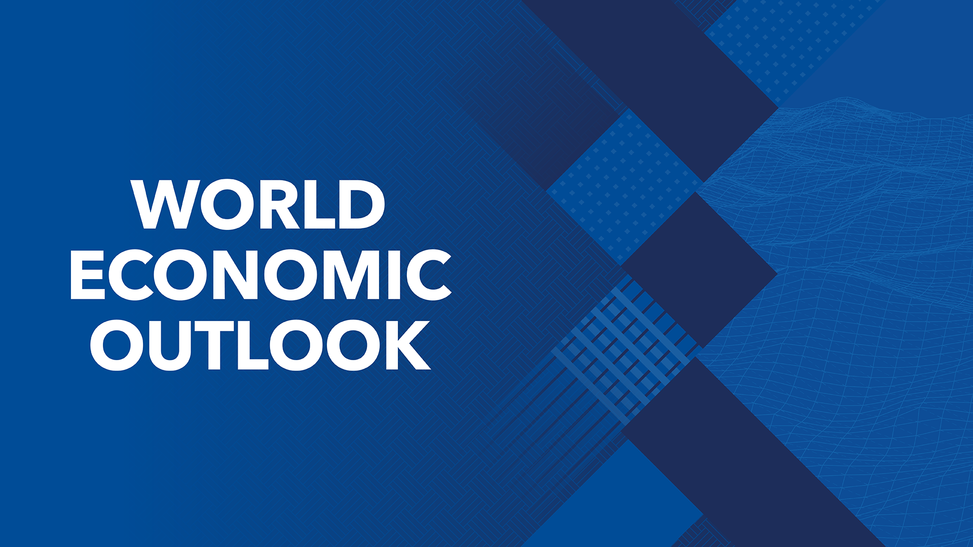 Icon representing Press Briefing: World Economic Outlook
