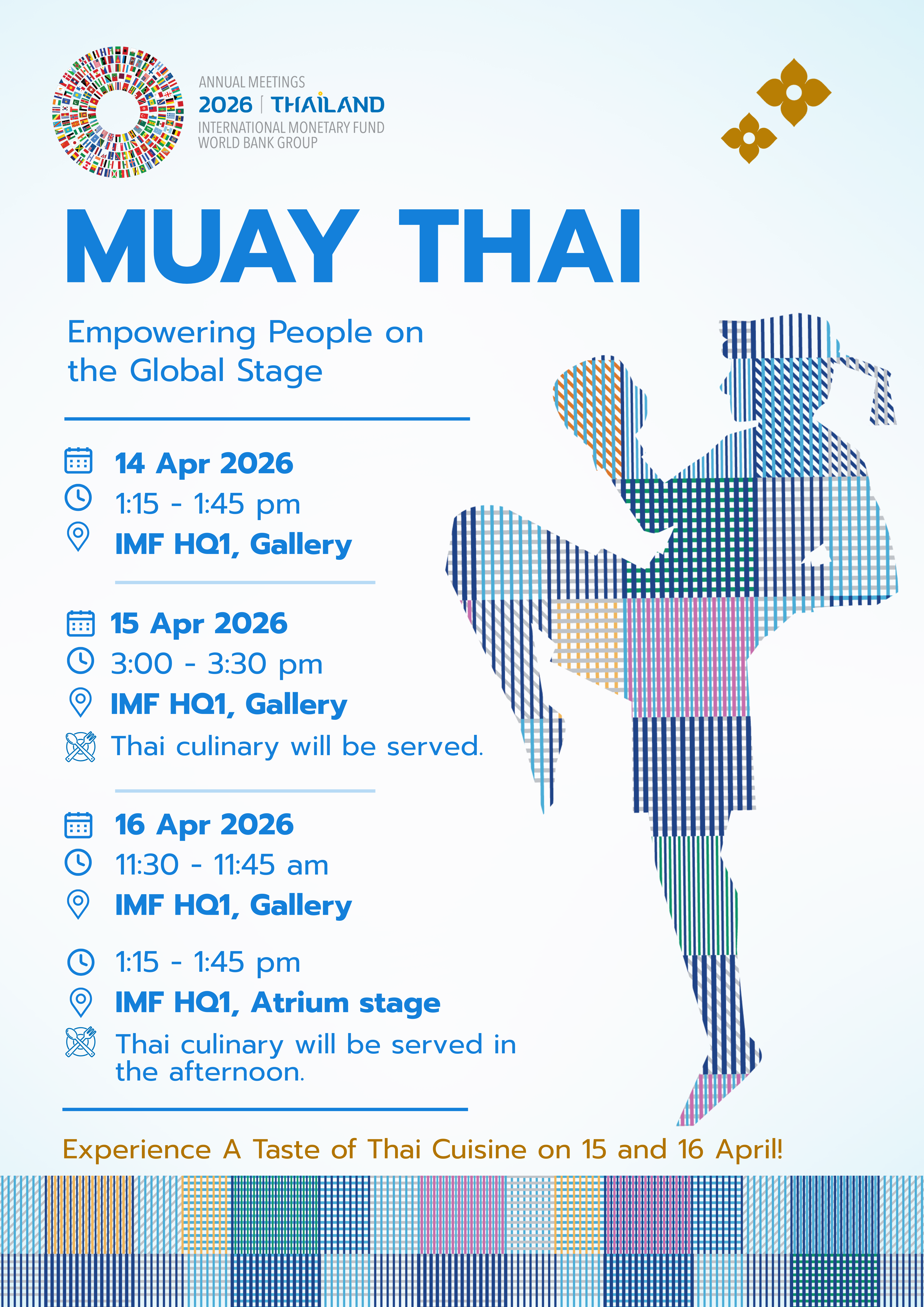 Poster for SMs - Muay Thai